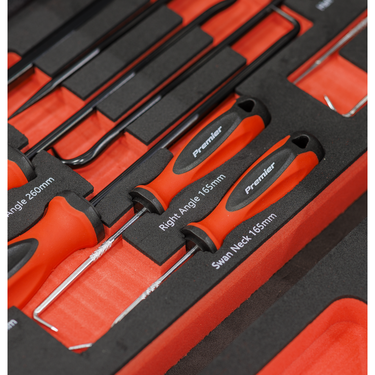 Premier Scraper & Hook Set with Tool Tray 9pc
