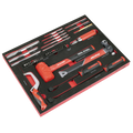 Premier Striking, Pry Bar, Hacksaw & Impact Screwdriver Set