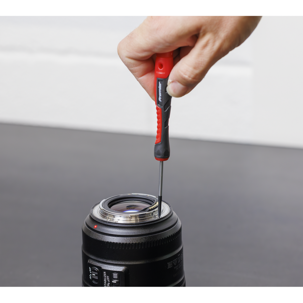 Premier Precision Screwdriver & Mini Pliers Set with Tool Tr