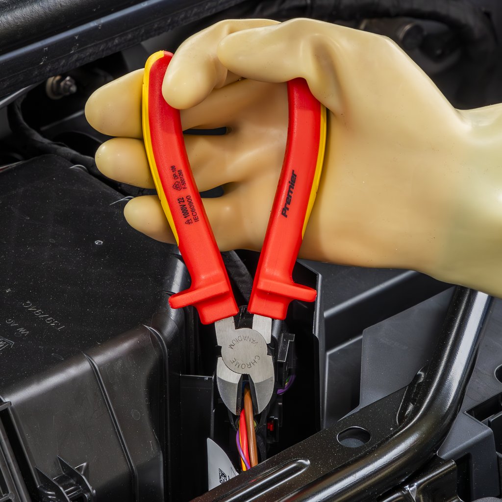 Premier Insulated Pliers Set with Tool Tray 4pc - VDE Approv