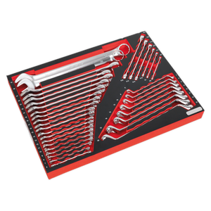 Superline PRO® Tool Chest Combination 14 Drawer with 446pc Tool Kit - Red