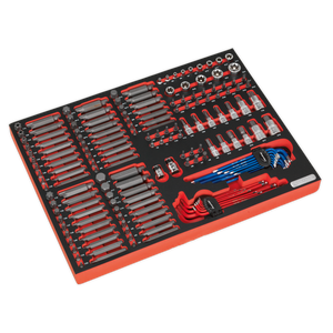 Superline PRO® Tool Chest Combination 14 Drawer with 446pc Tool Kit - Black