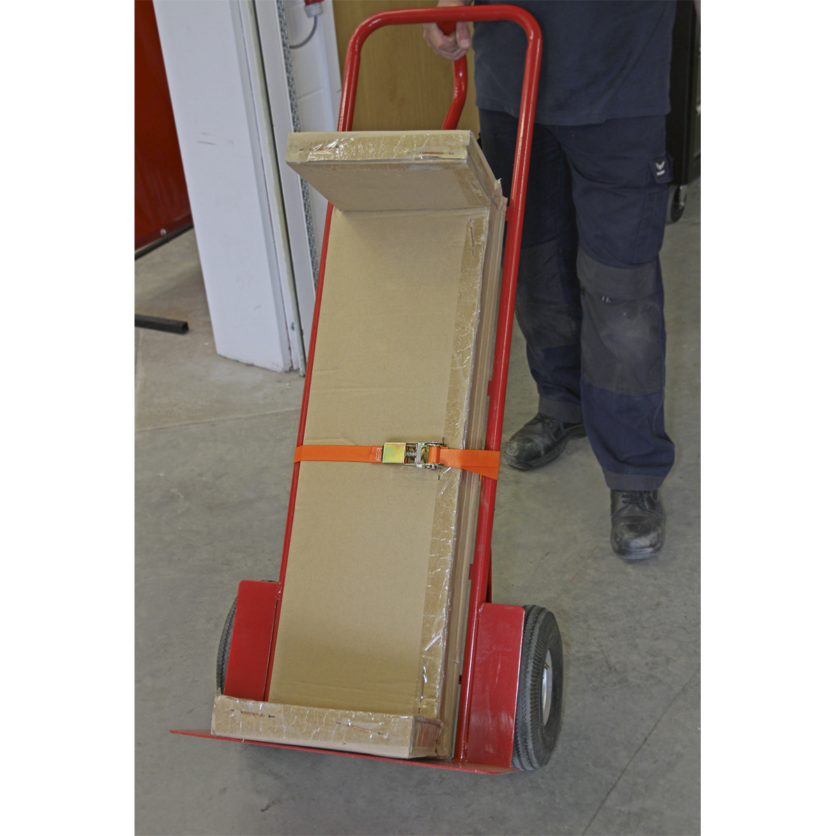 Self-Securing Ratchet Straps 25mm x 4.5m 500kg Breaking Stre