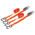 Ratchet Straps Polyester Webbing with S-Hooks 25mm x 4m 500k