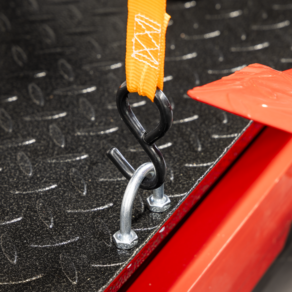 Ratchet Straps Polyester Webbing with S-Hooks 25mm x 4m 500k
