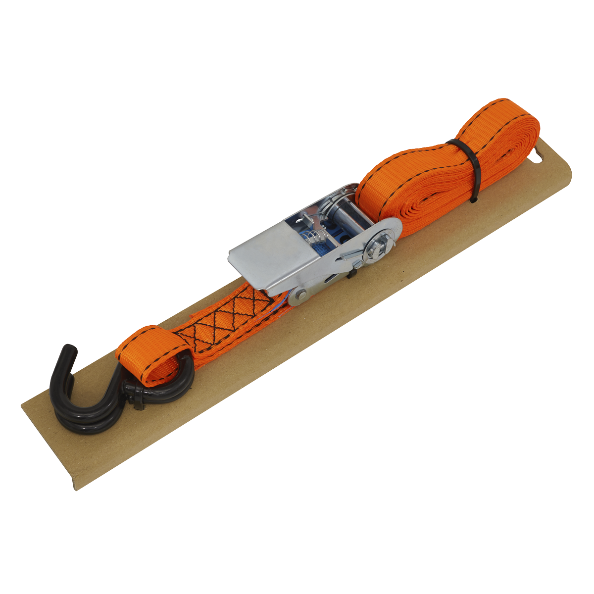Ratchet Strap Polyester Webbing S-Hook with Corner Protector