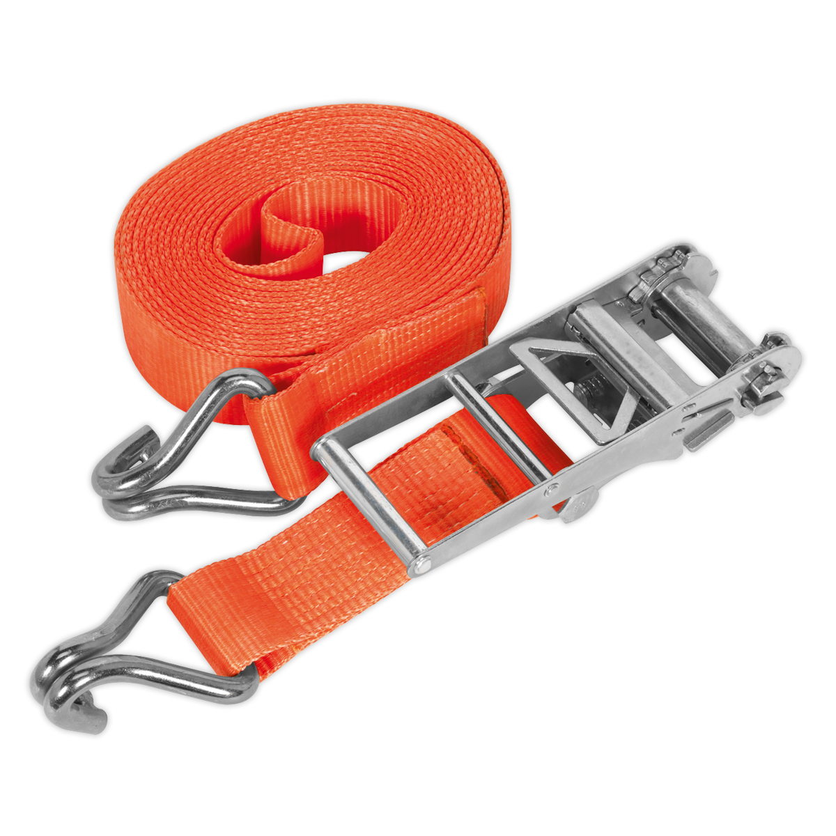 Ratchet Strap Polyester Webbing 75mm x 10m 10000kg Breaking
