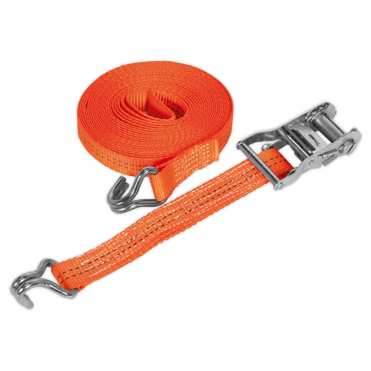 Ratchet Strap Polyester Webbing 35mm x 6m 2000kg Breaking St