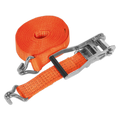 Ratchet Strap Polyester Webbing 50mm x 10m 5000kg Breaking S