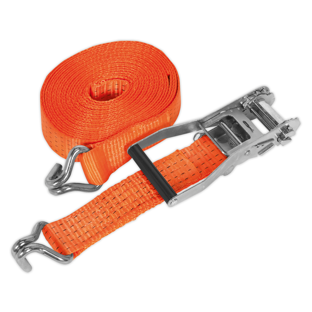 Ratchet Strap Polyester Webbing 50mm x 10m 5000kg Breaking S