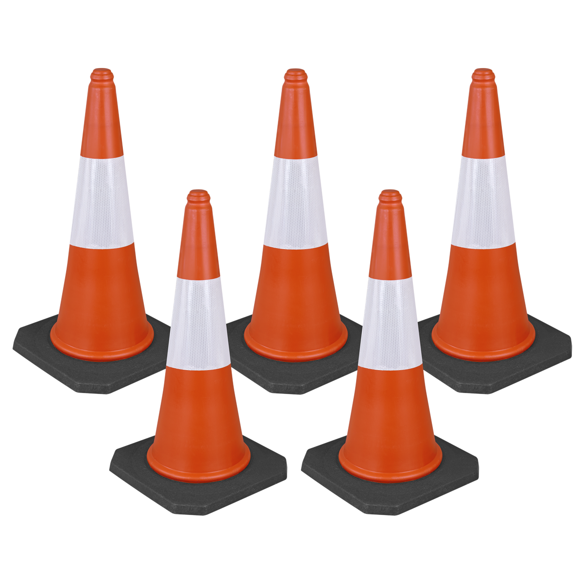 Traffic Cone 75cm - Pack of 5