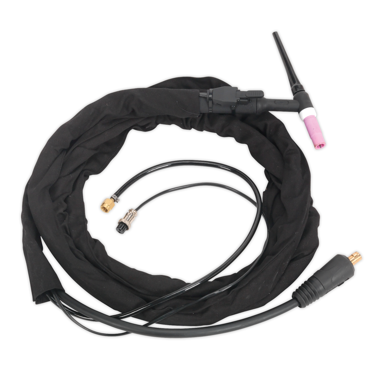 TIG Inverter Welding Torch with Push-Button 16mm²