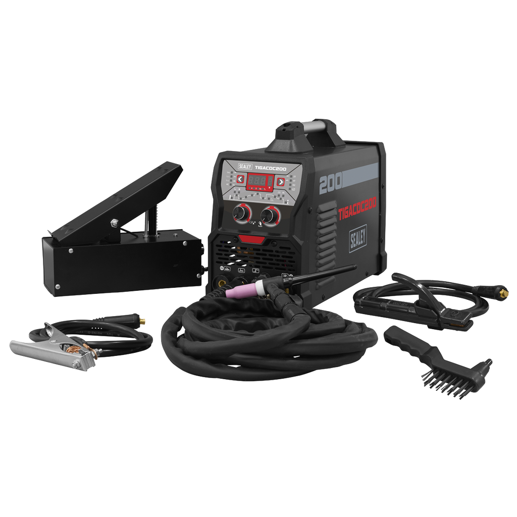 TIG/MMA AC/DC Pulse Inverter Welder 200A, (TIGACDC200)