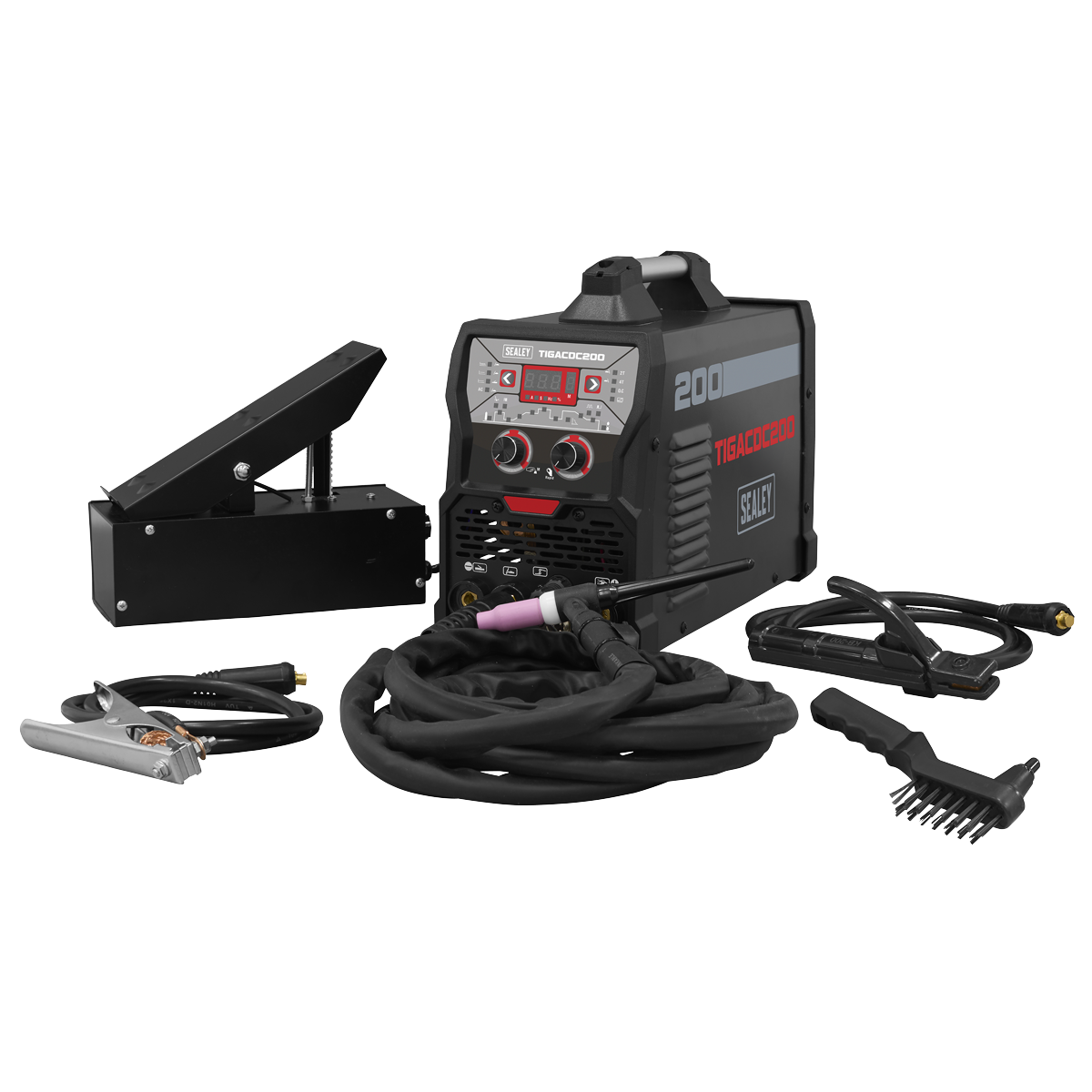 TIG/MMA AC/DC Pulse Inverter Welder 200A, (TIGACDC200)