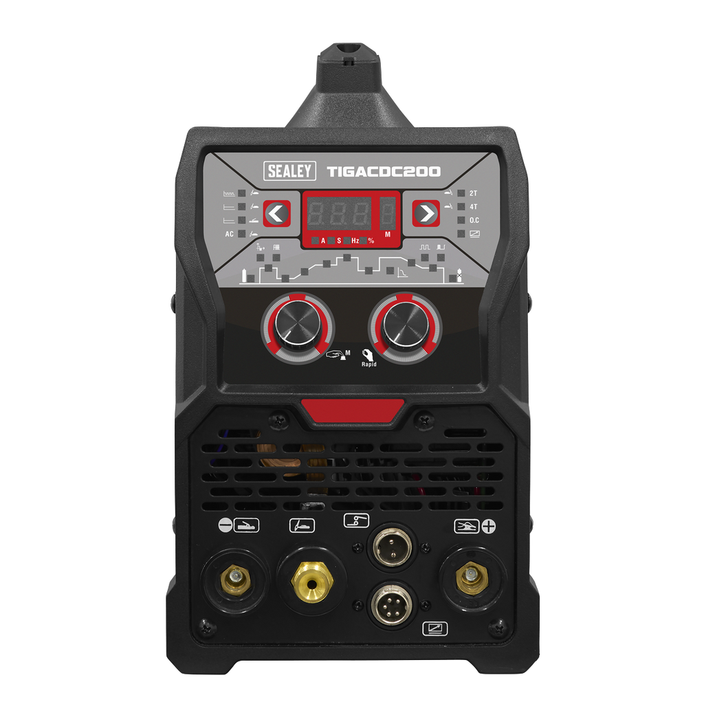 TIG/MMA AC/DC Pulse Inverter Welder 200A, (TIGACDC200)