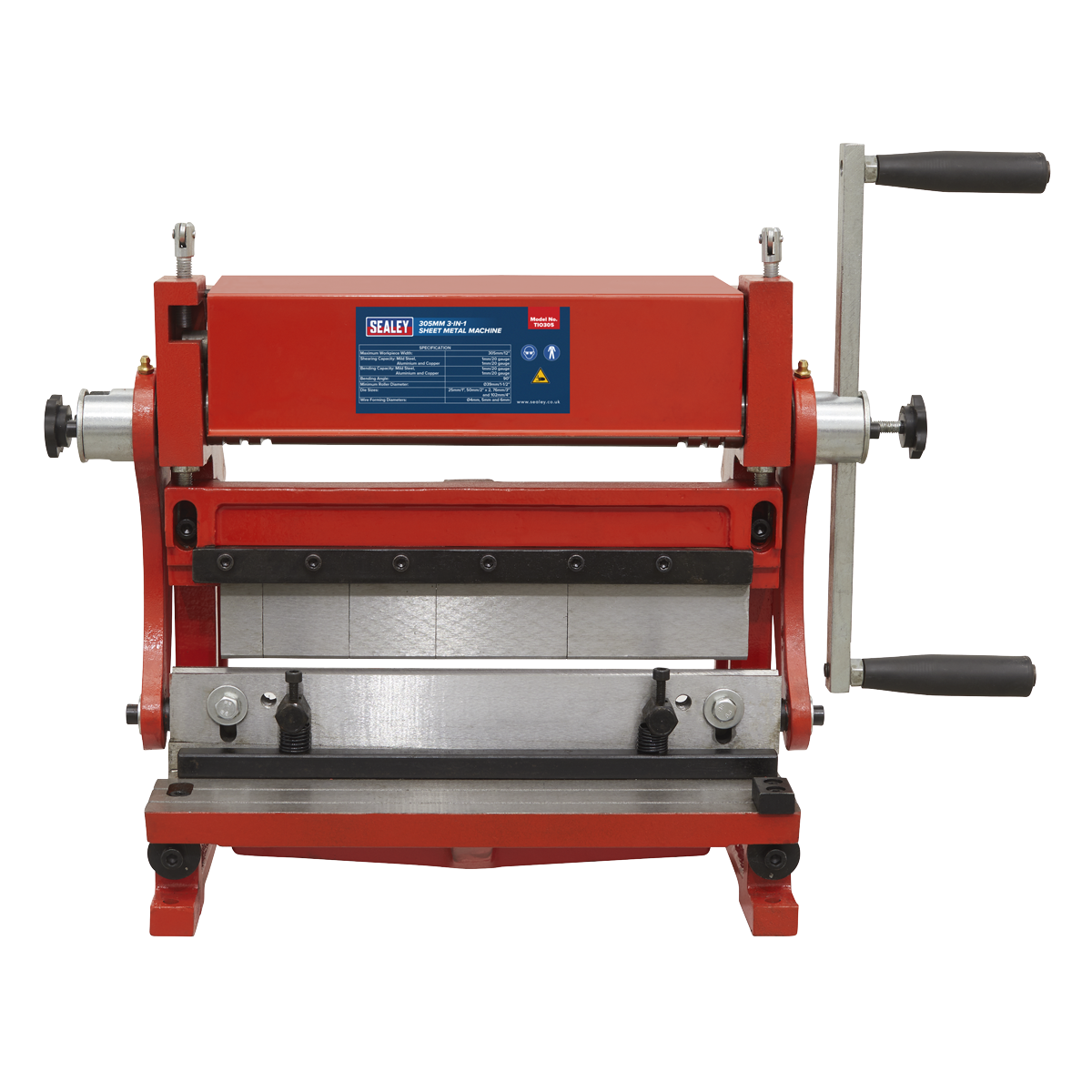 3-in-1 Sheet Metal Machine 305mm