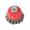 65mm Twist Knot Wire Cup Brush M10 x 1.5mm