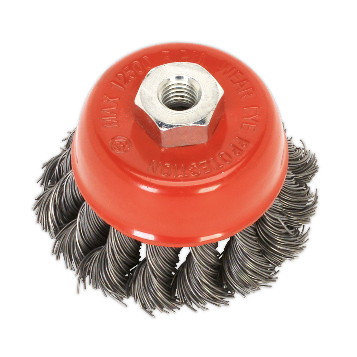 65mm Twist Knot Wire Cup Brush M14 x 2mm