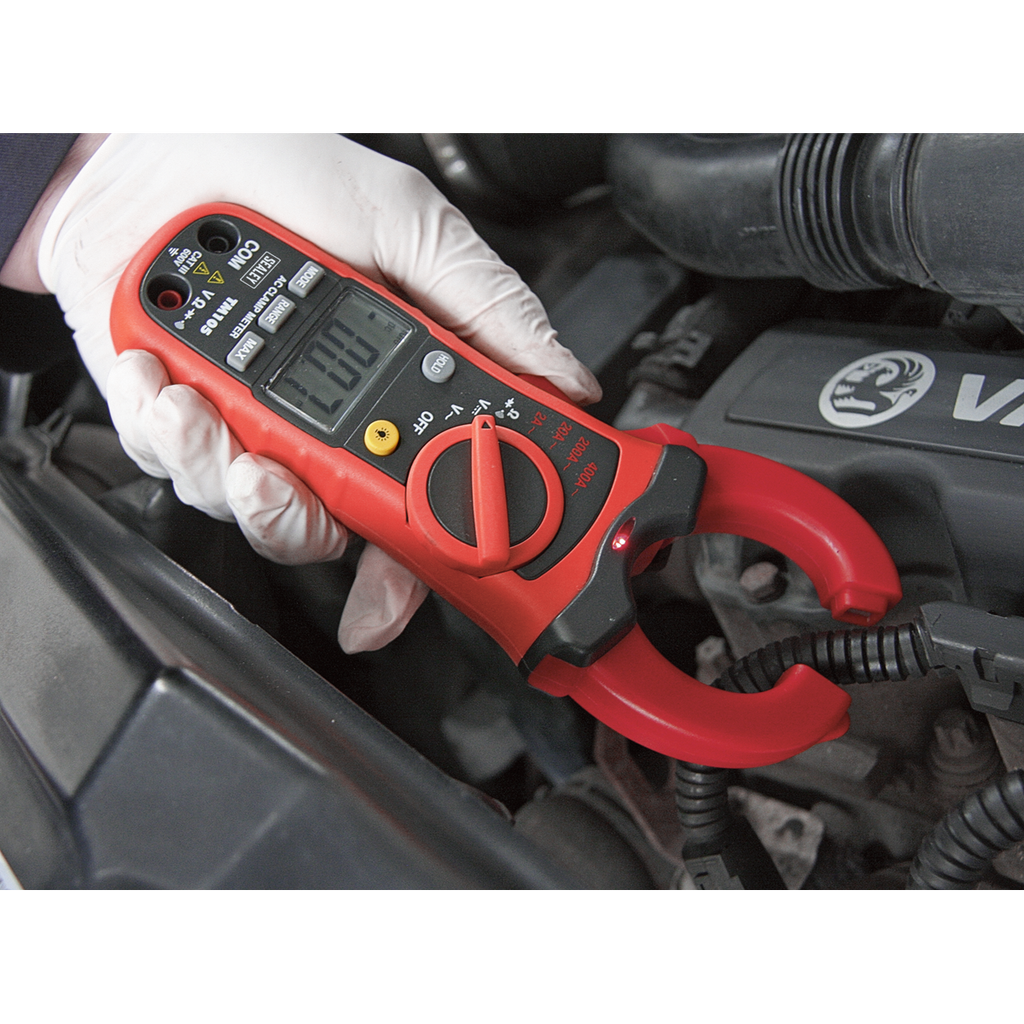 6-Function Professional Auto-Ranging Digital Clamp Meter NCV