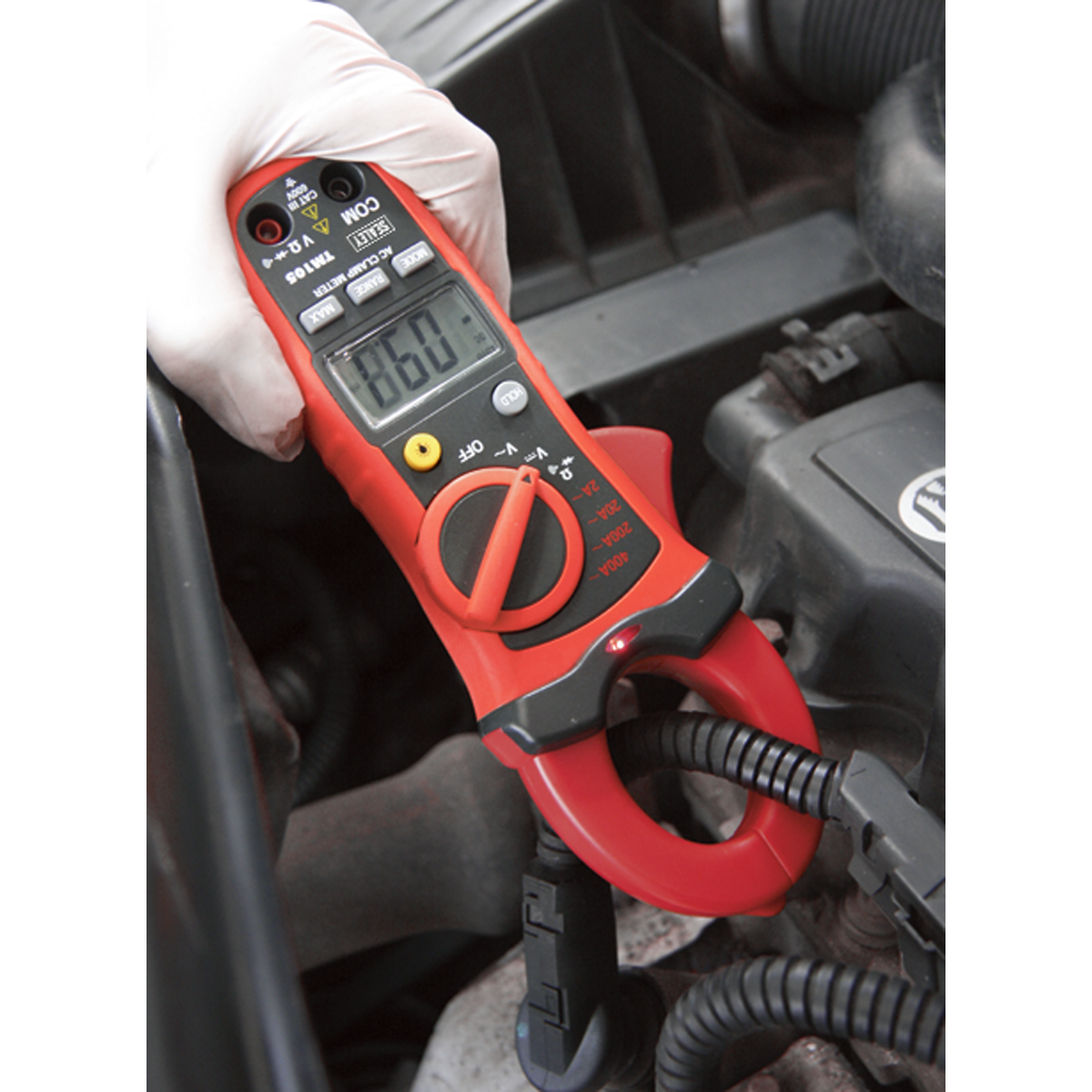 6-Function Professional Auto-Ranging Digital Clamp Meter NCV