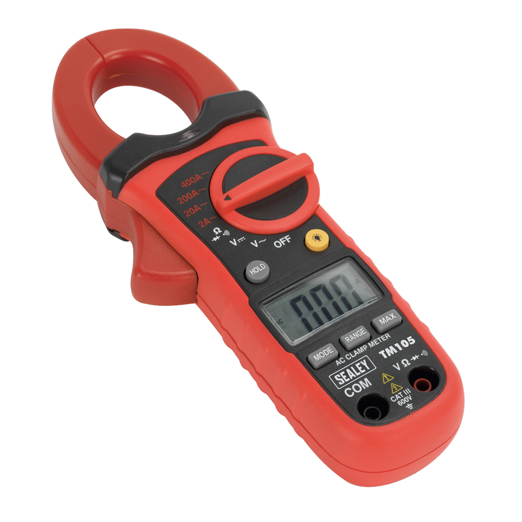 6-Function Professional Auto-Ranging Digital Clamp Meter NCV