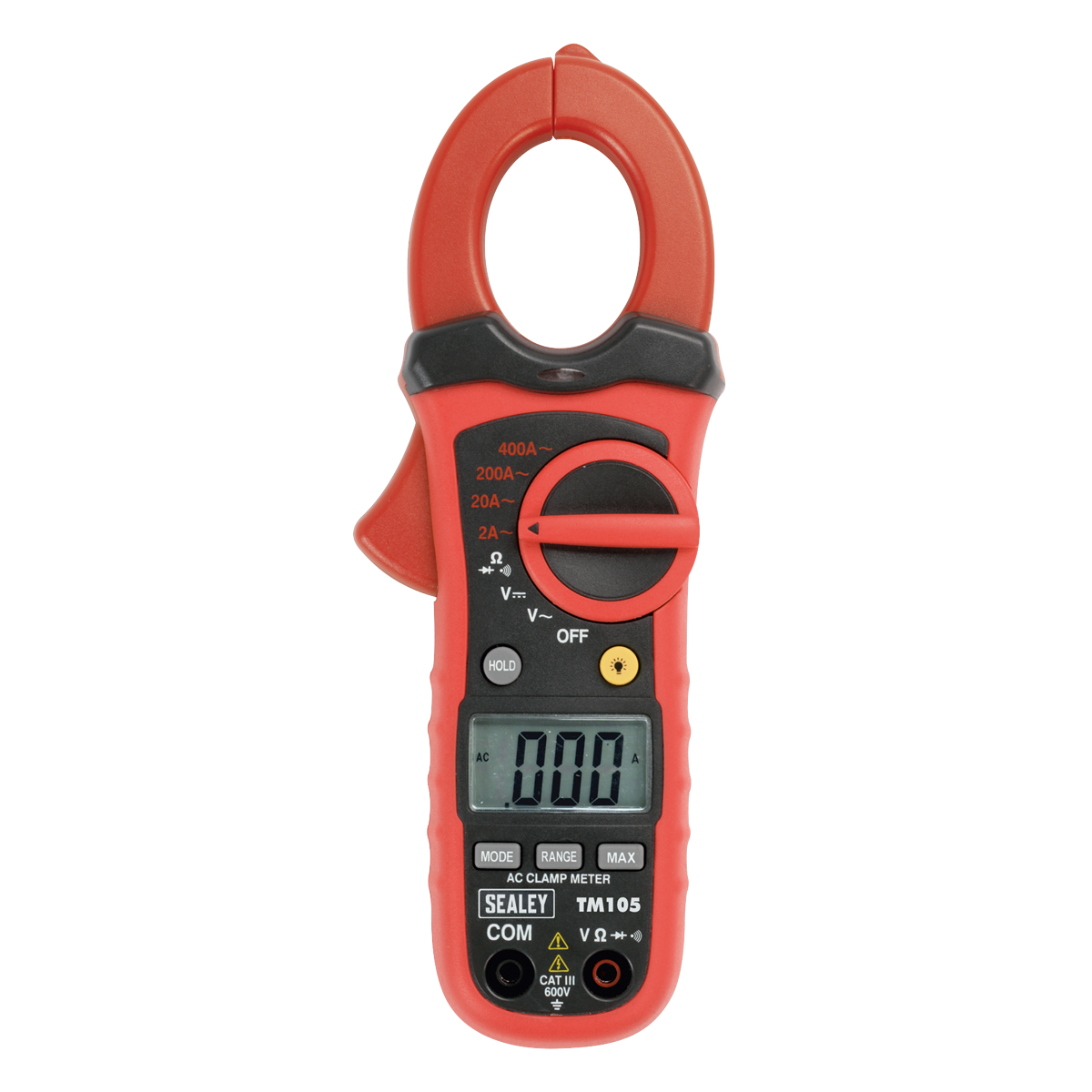 6-Function Professional Auto-Ranging Digital Clamp Meter NCV