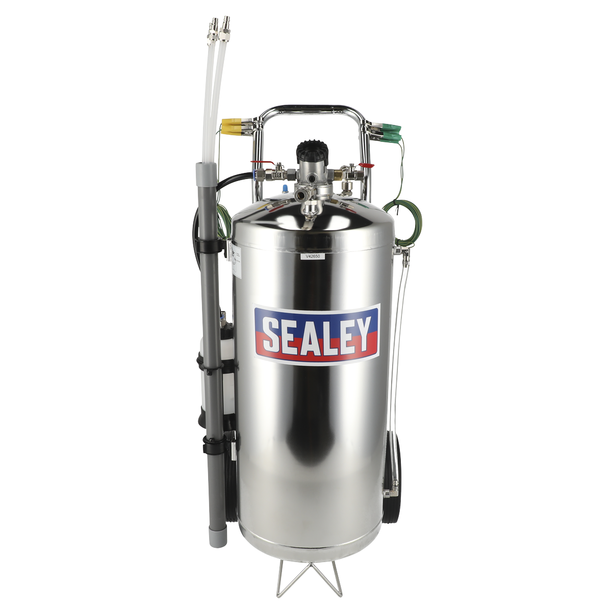 Air Operated Stainless Steel Fuel Drainer 40L