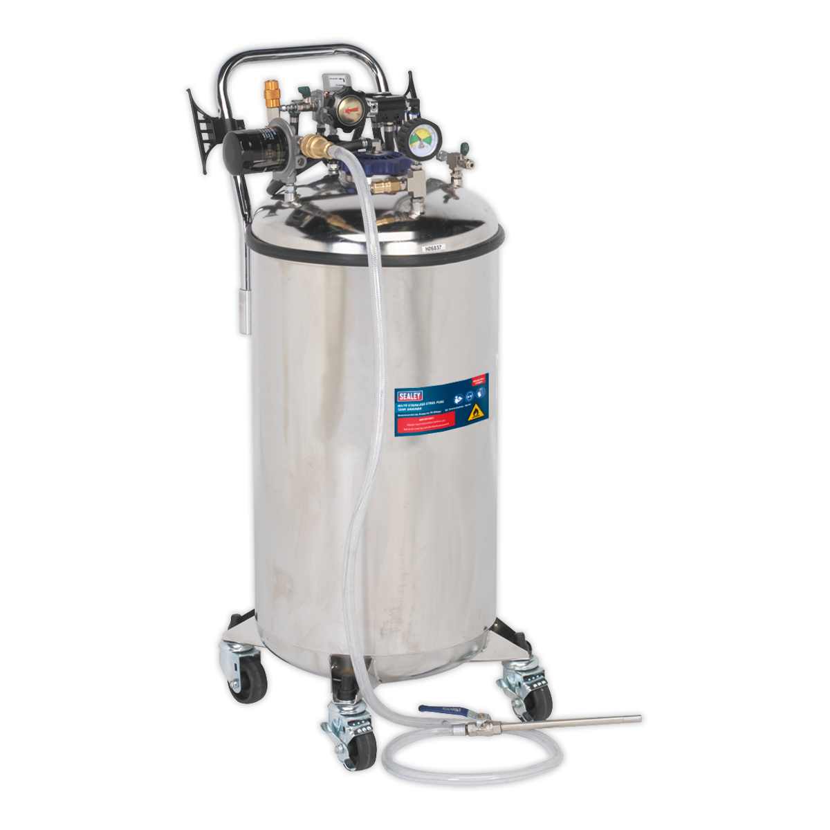 Stainless Steel Fuel Tank Drainer 90L