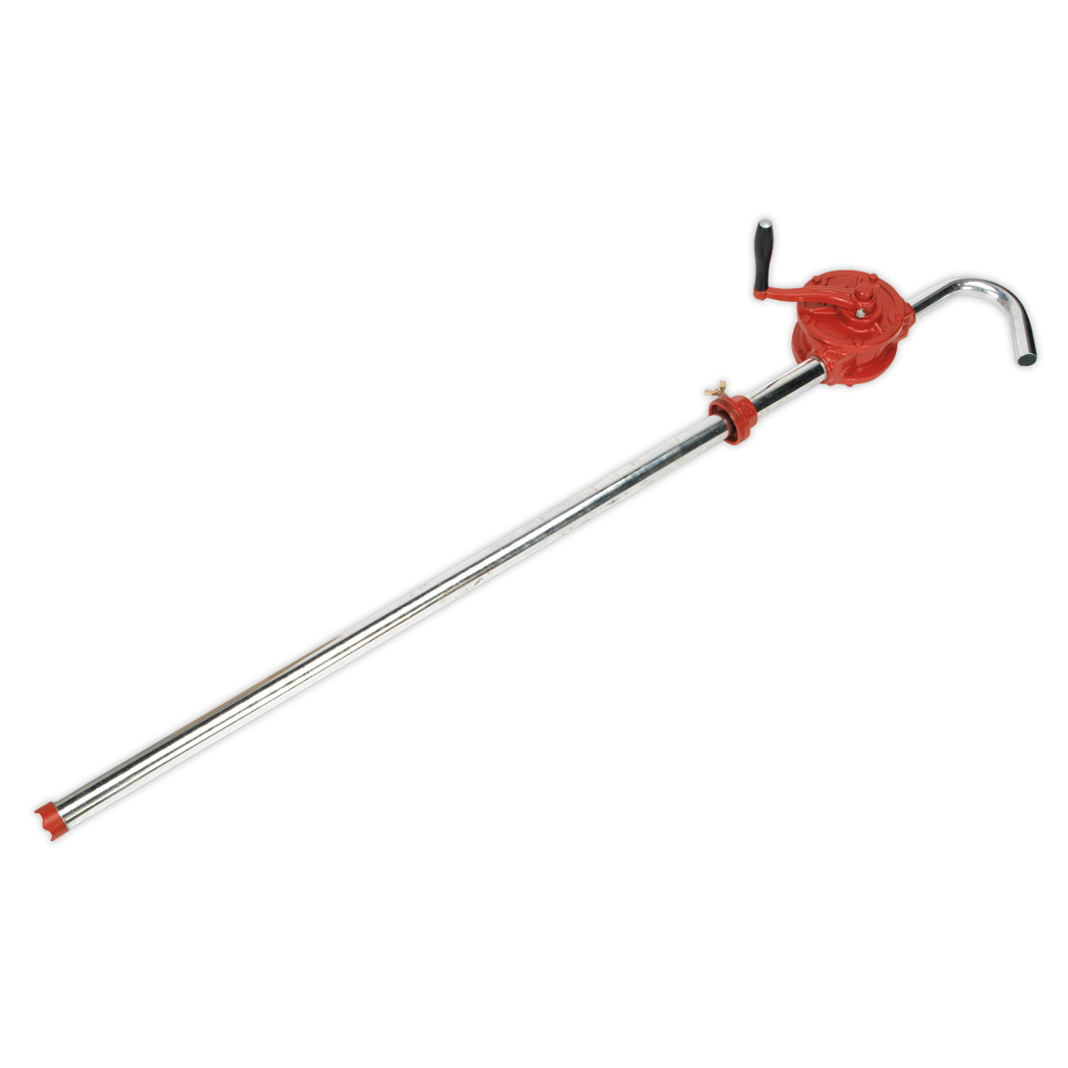 Mobile Dispensing Tank with Oil Rotary Pump 55L - Red