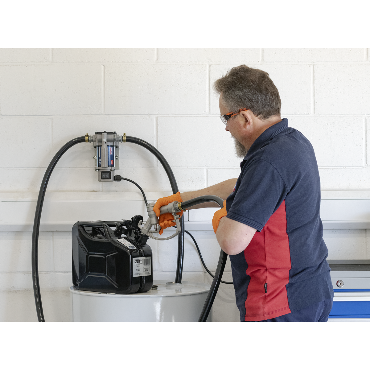 Portable Diesel/Fluid Transfer Pump 24V