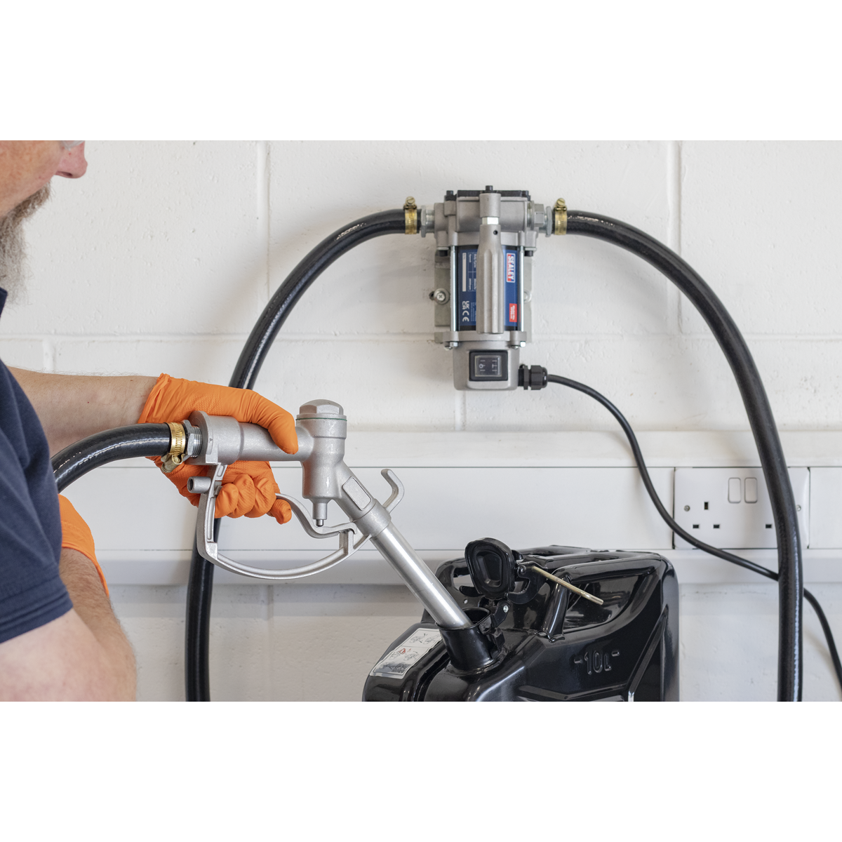 Portable Diesel/Fluid Transfer Pump 24V