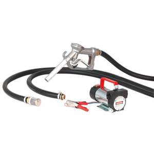 Mobile Dispensing Tank with Diesel Pump 55L - Grey
