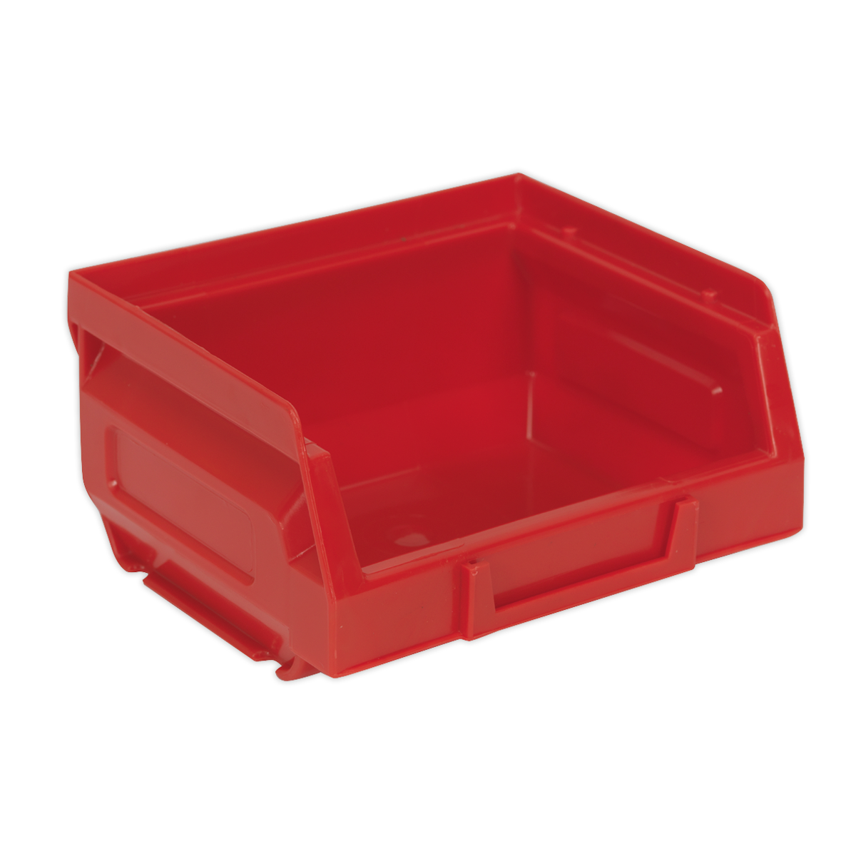 Plastic Storage Bin 105 x 85 x 55mm, Red - Pack of 24