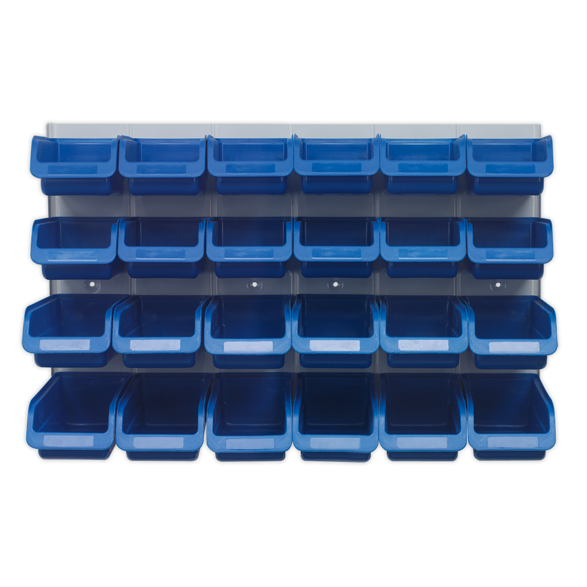 Bin & Panel Combination 24 Bins - Blue