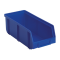 Deep Plastic Storage Bin 105 x 240 x 85mm, Blue - Pack of 28