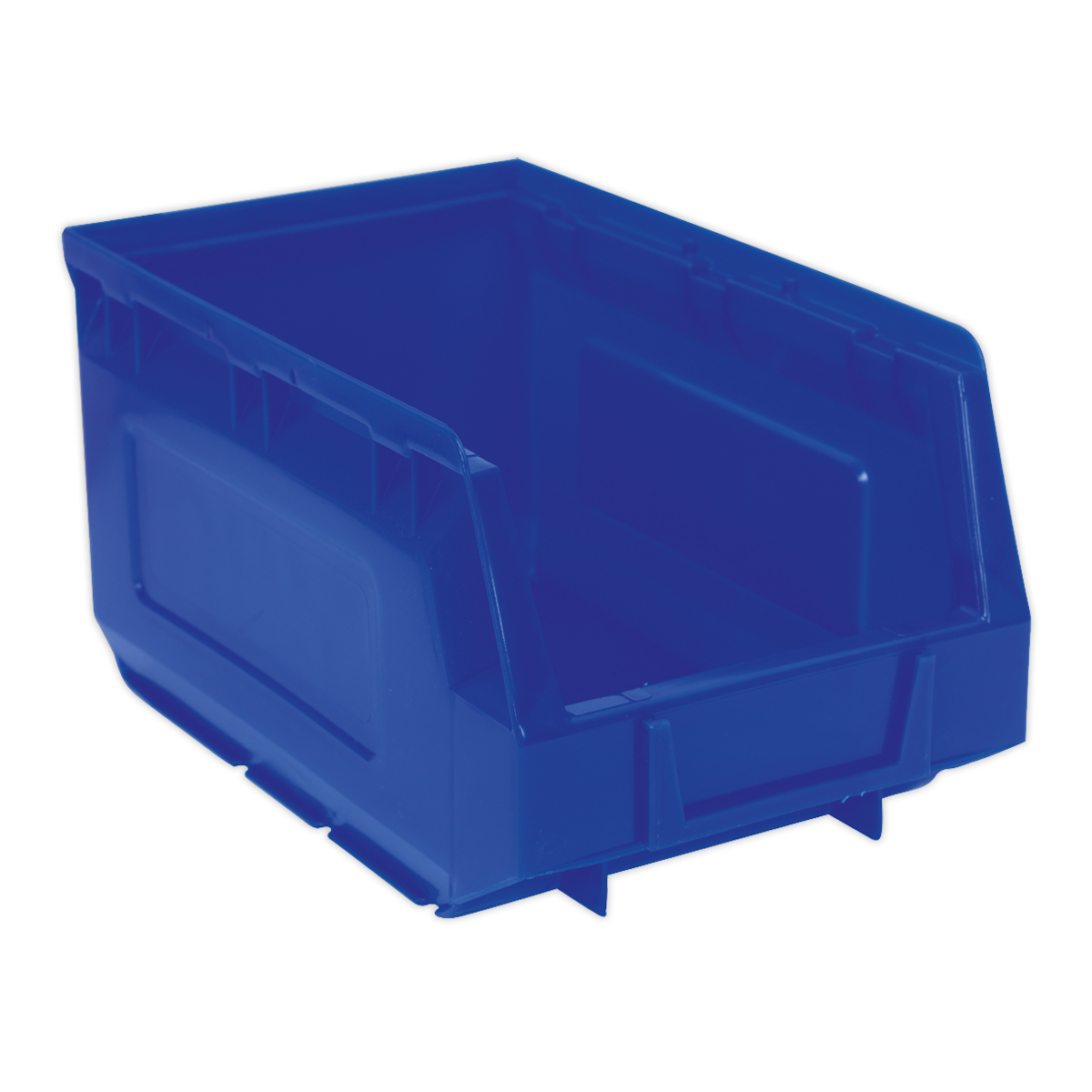 Plastic Storage Bin 150 x 240 x 130mm, Blue - Pack of 24