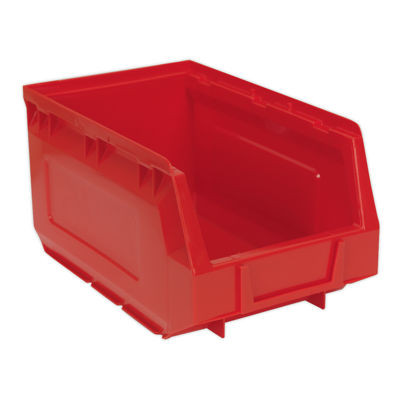 Sealey TPS324R Plastic Storage Bin, 150 x 240 x 130mm, Pack of 24, Red