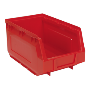 Sealey TPS324R Plastic Storage Bin, 150 x 240 x 130mm, Pack of 24, Red