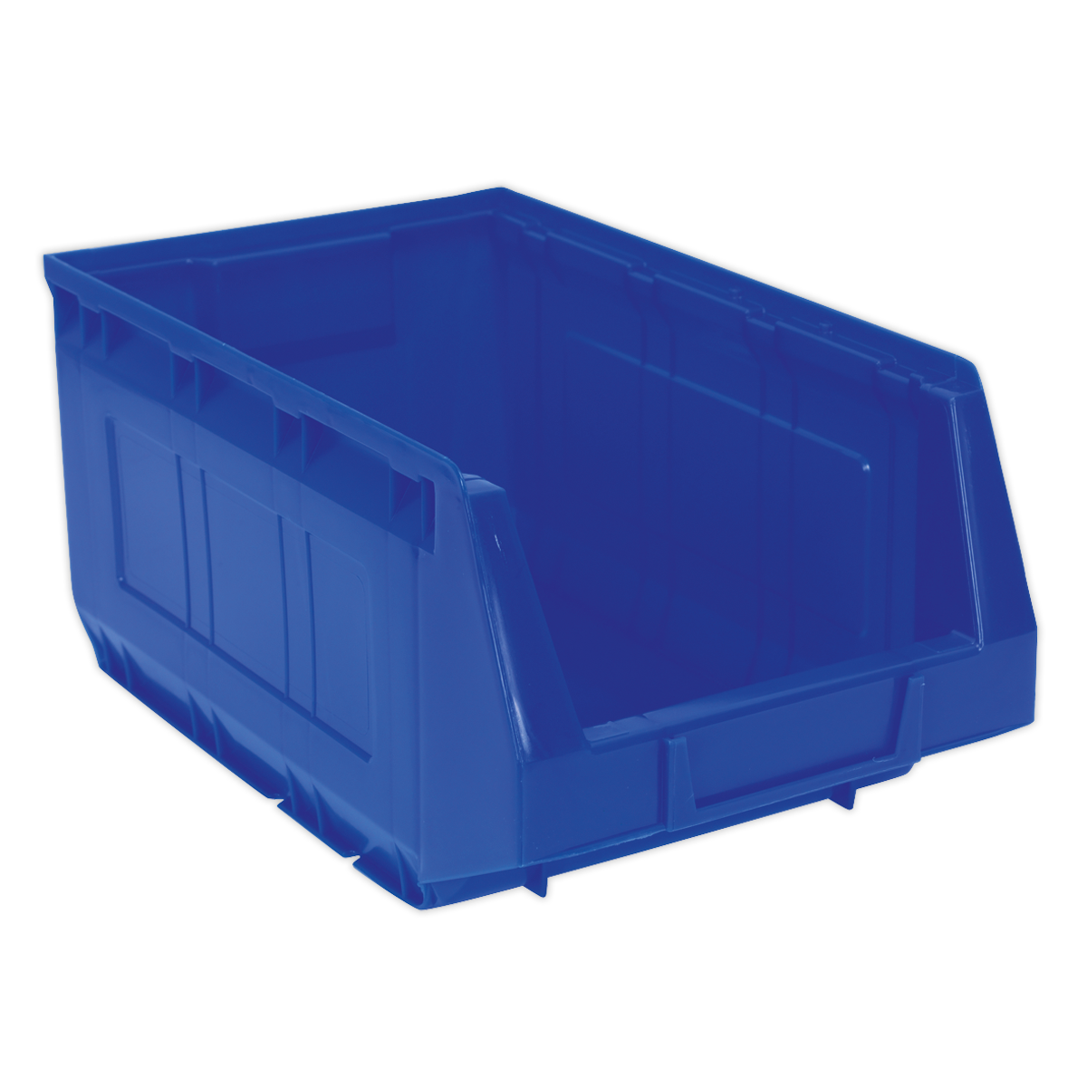 Plastic Storage Bin 210 x 355 x 165mm, Blue - Pack of 12