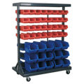 Mobile Bin Storage System with 94 Bins