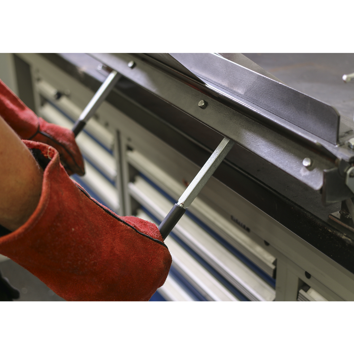 Vice/Bench Mounting Sheet Metal Folder 700mm