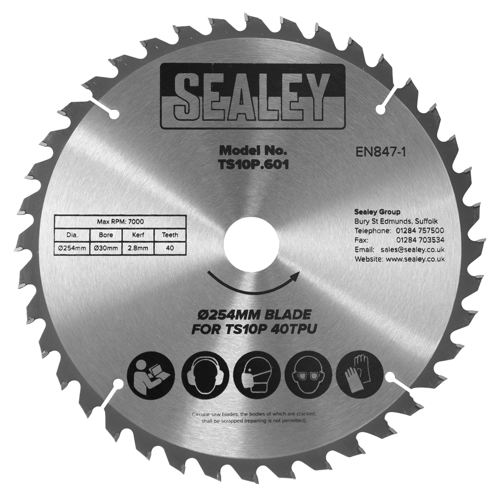 254mm Blade for TS10P 40tpu