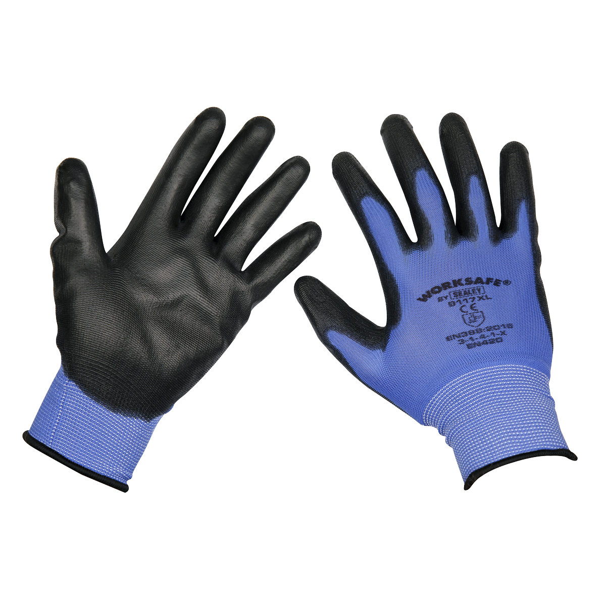 Worksafe® Lightweight Precision Grip Gloves, X-Large - Pack of 6 Pairs