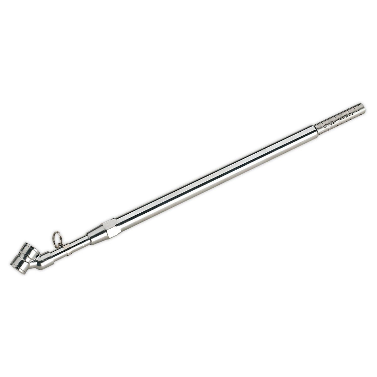 PCL Tyre Pressure Gauge Deluxe Twin Push-On Connector 0-11ba