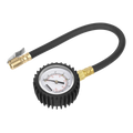 Tyre Pressure Gauge with Clip-On Chuck