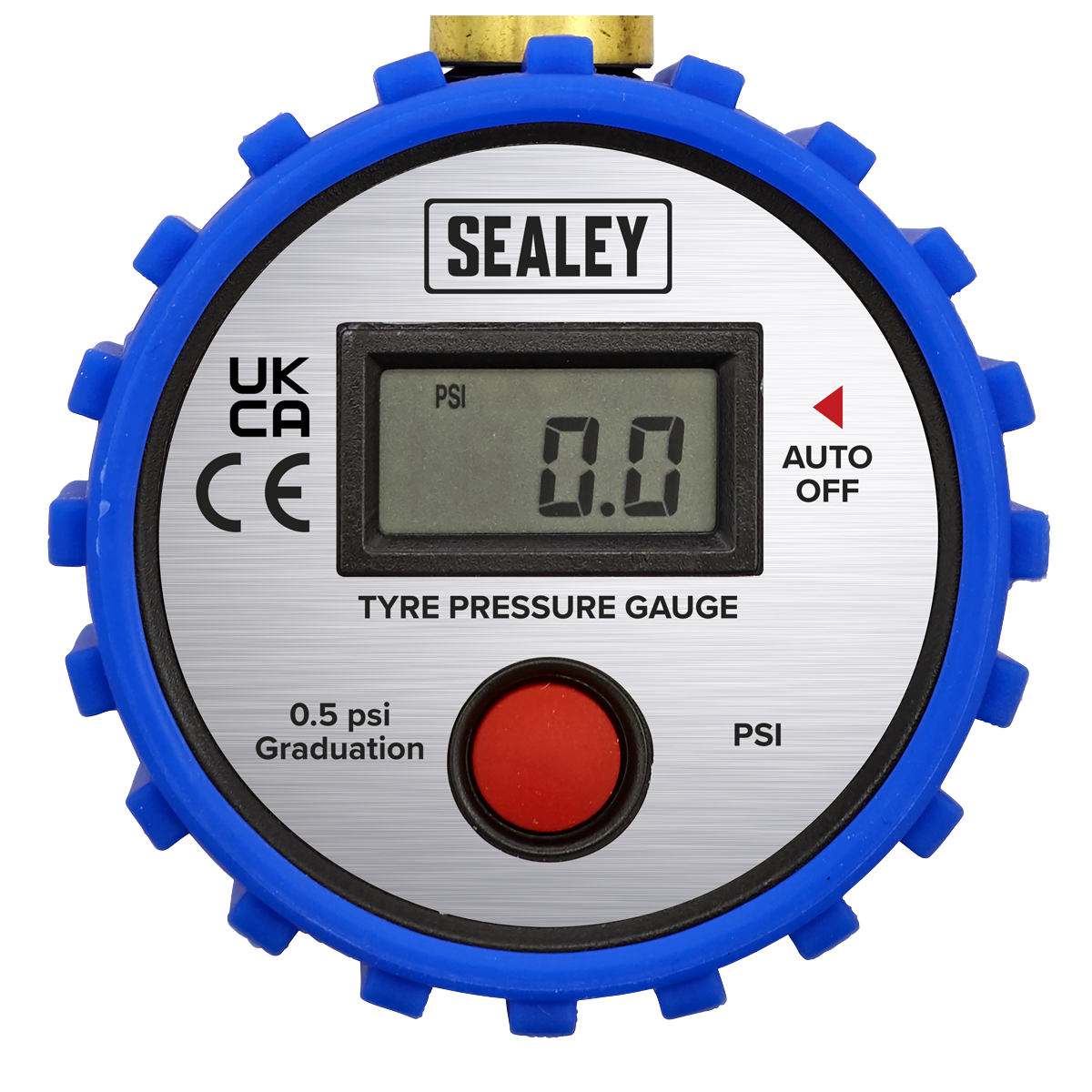 Digital Tyre Pressure Gauge with Leader Hose & Quick Release
