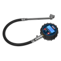 Digital Tyre Pressure Gauge with Twin Push-On Connector