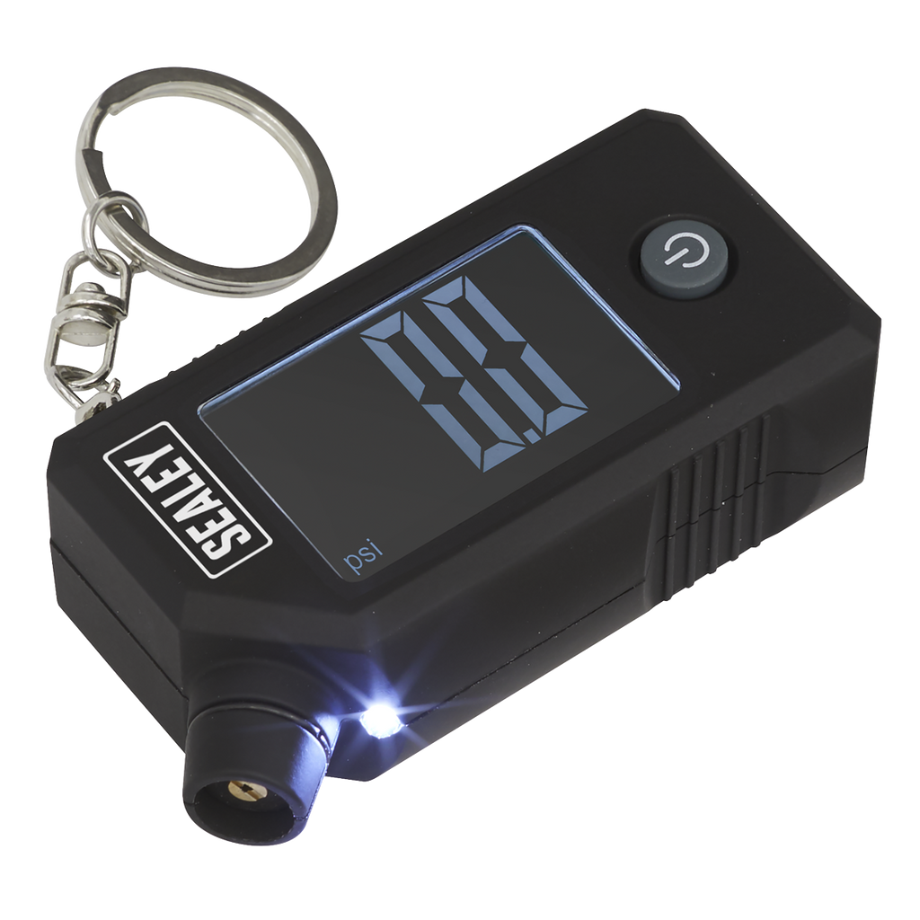 Digital Tyre Pressure & Tread Depth Gauge with LED