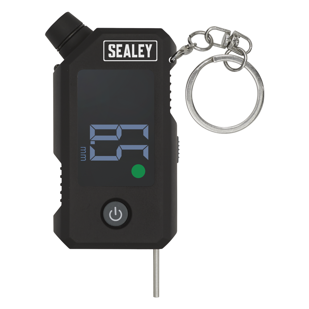 Digital Tyre Pressure & Tread Depth Gauge with LED