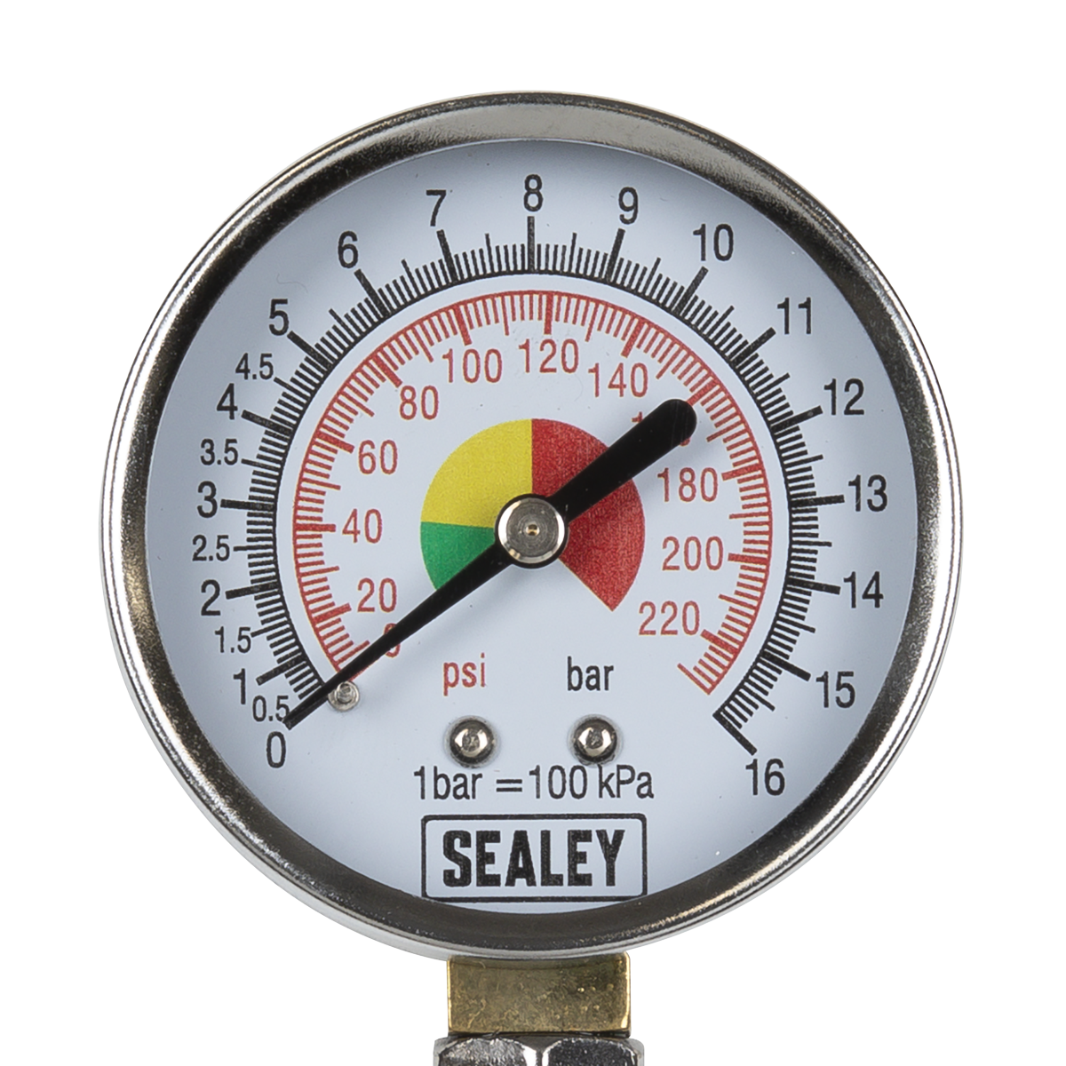 Twin Connector Tyre Pressure Gauge